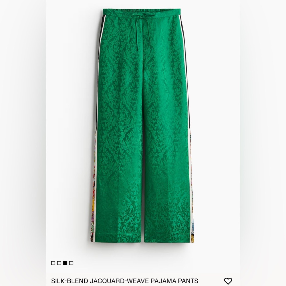 NWT Anamika Khanna X H&M jacquard pants